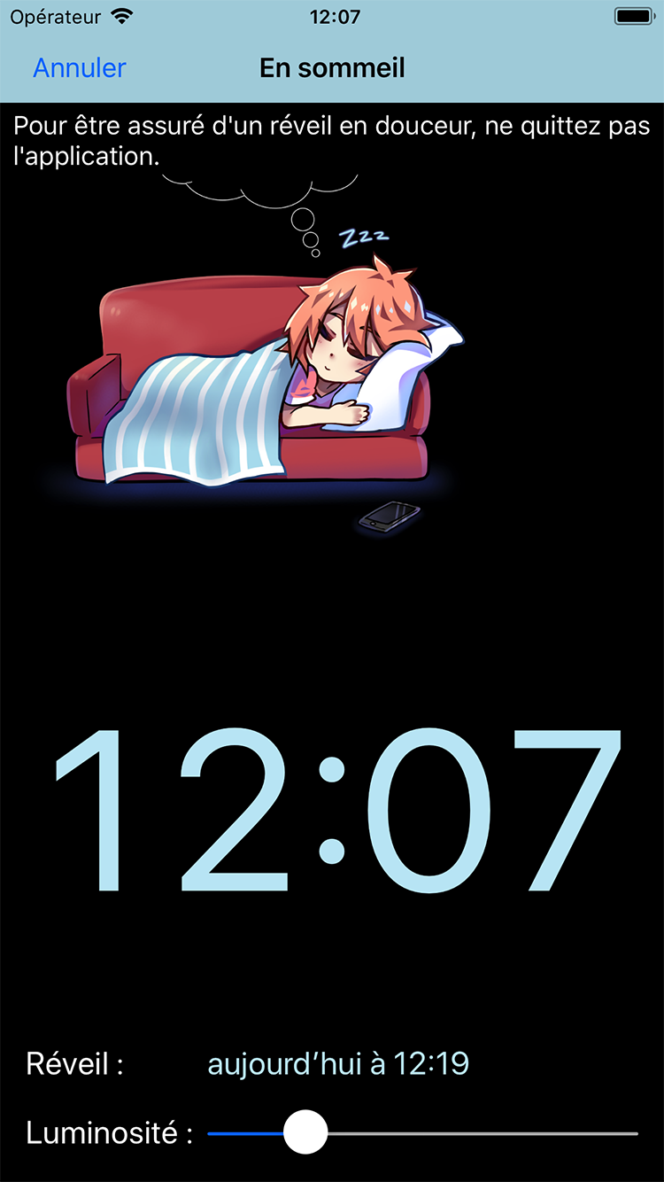 La sieste - en sommeil