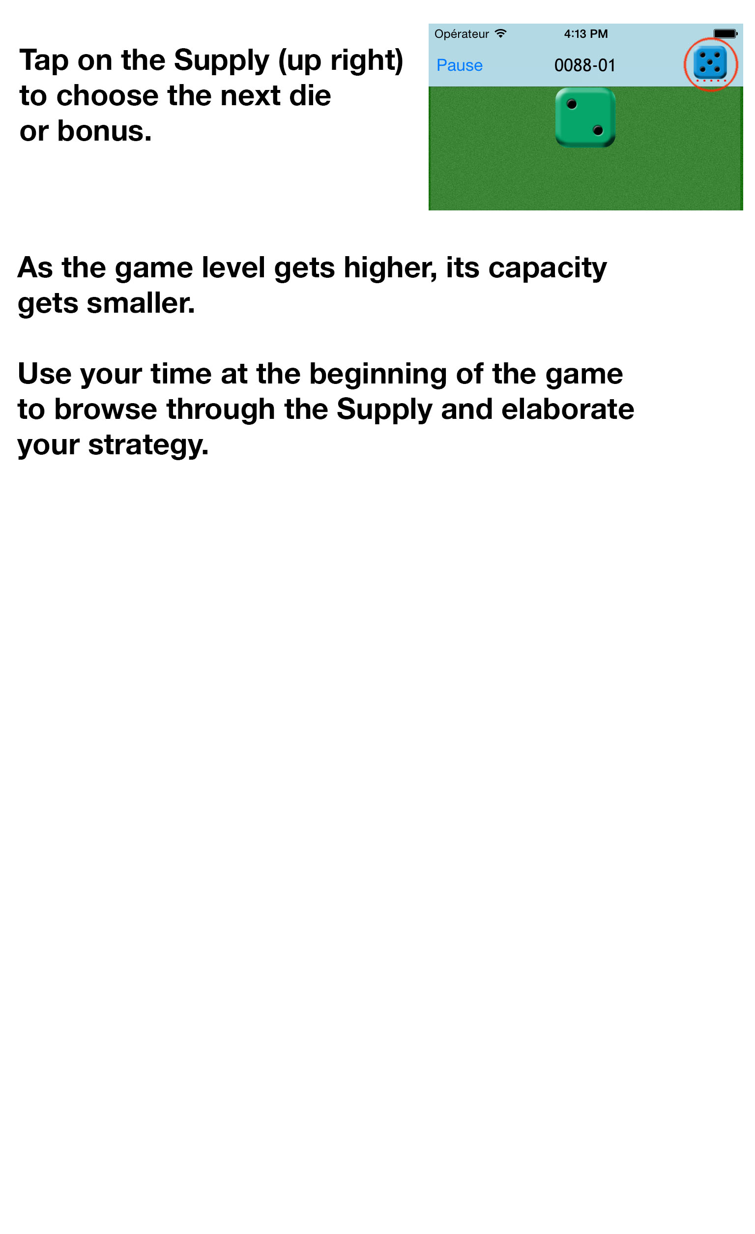 r&egrave;gle du jeu 7 & 17 (Supply)